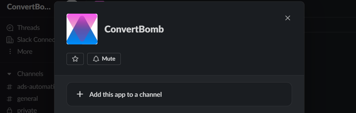 add ConvertBomb to Slack