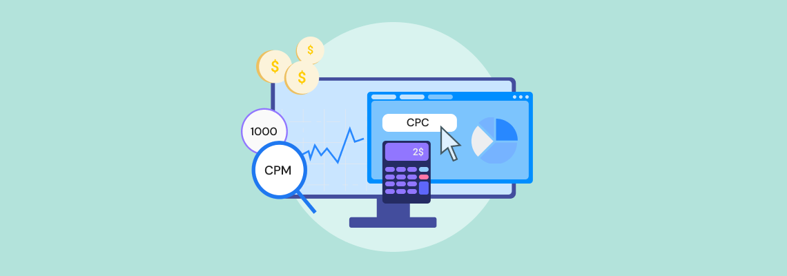 CPM & CPC: What is the average price of an ad on social networks?