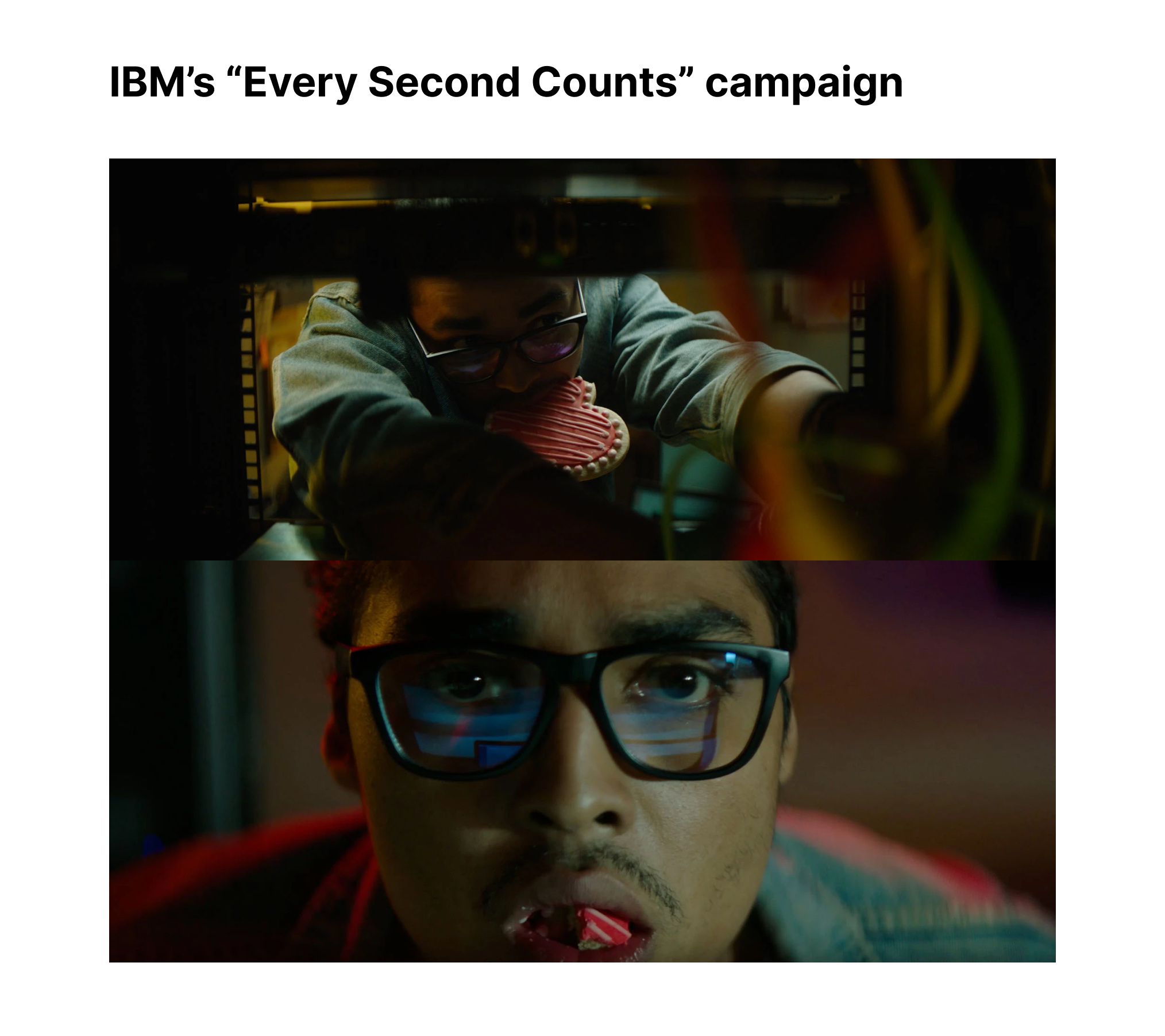 IBM's B2B marketing campaign 