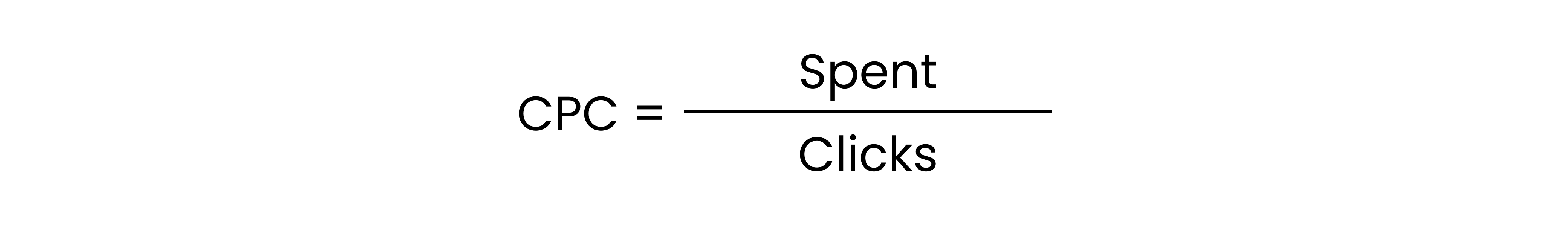 Formula for calculating CPC