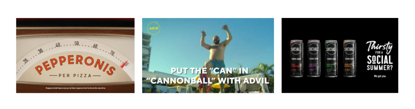 Ad copies that use humor