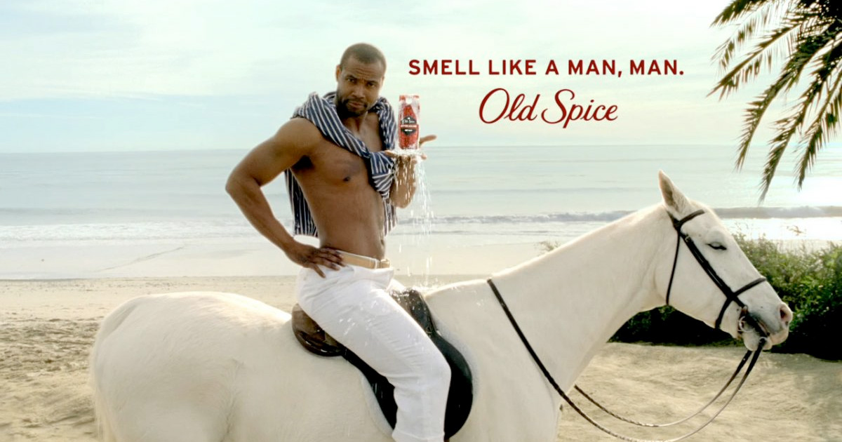 Old Spice's brand awareness campaign